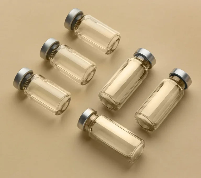 arrangement of ampoules